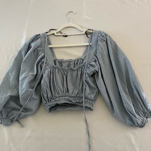 Forever 21 denim style top